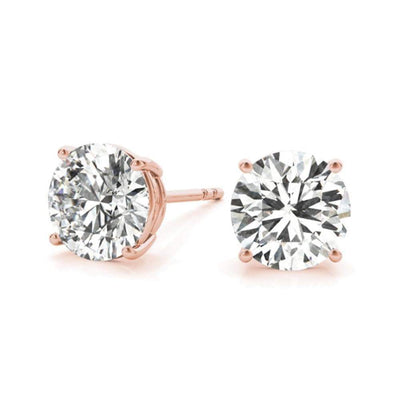 0.2 CTTW Studs in a Basket Prong Setting