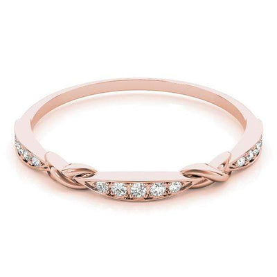 Eliptic Twist Diamond Ring | The Carat Lab