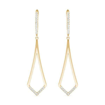 Desire Drop Fashion Earrings | The Carat Lab