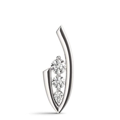 Check 3 Diamond Pendant- 0.50 Cttw | The Carat Lab