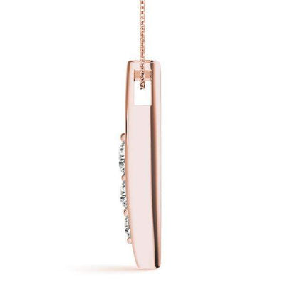 Check 3 Diamond Pendant- 0.50 Cttw | The Carat Lab