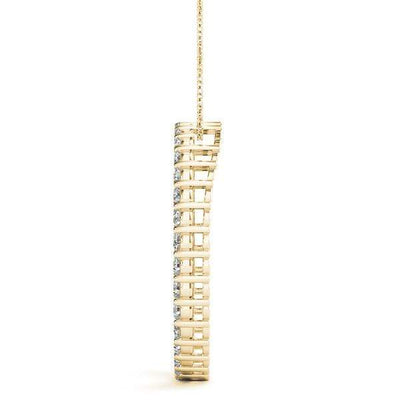 Circle of Love Diamond Pendant- 0.25 Cttw | The Carat Lab