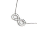 Infinity Diamond Pendant | The Carat Lab