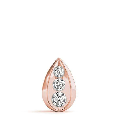 Raindrop 3 Diamond Pendant- 0.50 Cttw | The Carat Lab