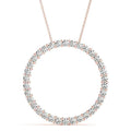 Circle of Love Diamond Pendant- 0.50 Cttw | The Carat Lab