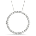 Circle of Love Diamond Pendant- 0.50 Cttw | The Carat Lab