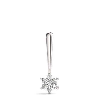Snowflake Diamond Pendant | The Carat Lab