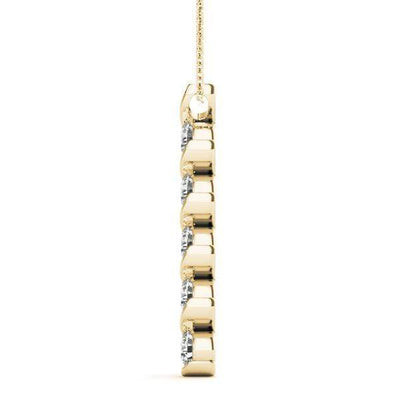 Swaddle Diamond Pendant- 0.50 Cttw | The Carat Lab