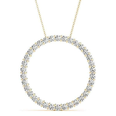 Circle of Love Diamond Pendant- 0.50 Cttw | The Carat Lab