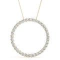 Circle of Love Diamond Pendant- 0.25 Cttw | The Carat Lab