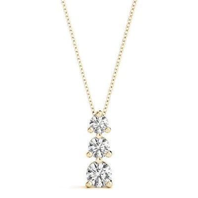 Swell 3 Diamond Pendant- 0.50 Cttw | The Carat Lab